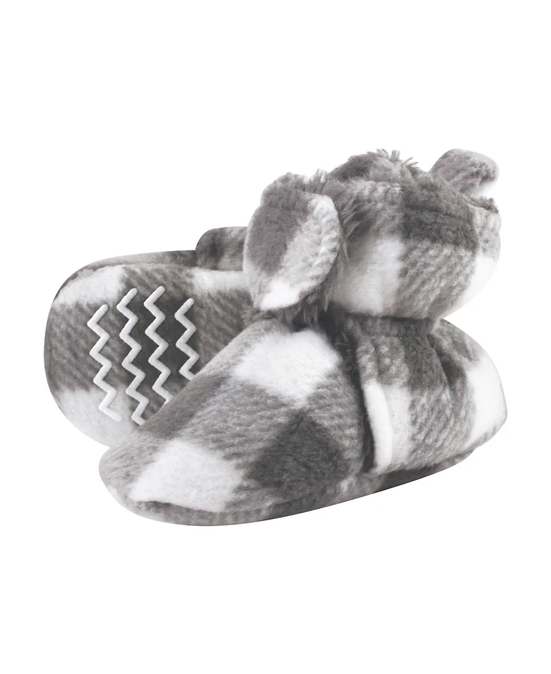Hudson Baby Baby Boys Hudson Unisex Cozy Unisex Animal-Inspired Fleece Footwear Duo