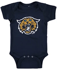 Infant Boys and Girls Navy Villanova Wildcats Big Logo Bodysuit