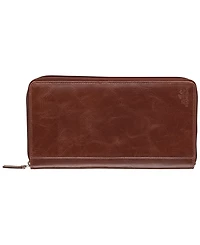 Men's Casablanca Collection Deluxe Zippered Passport and Travel Organizer