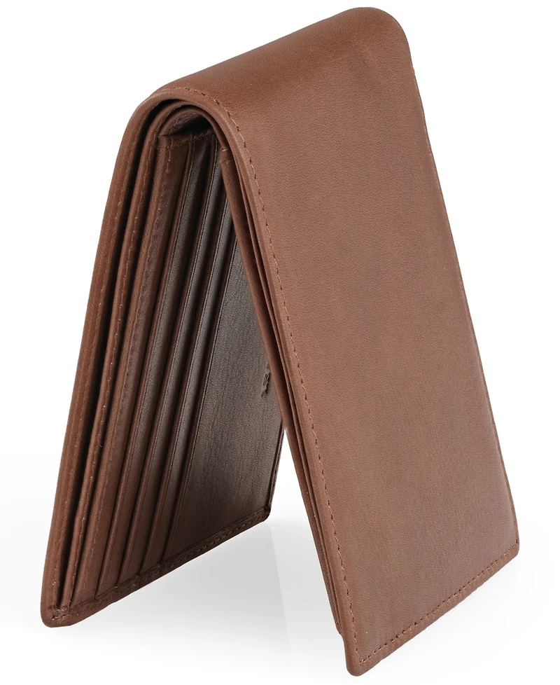 Men's Bellagio Collection Bifold Wallet with Coin Pocket