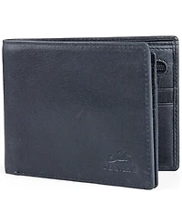 Men's Bellagio Collection Center Wing Bifold Wallet with Coin Pocket