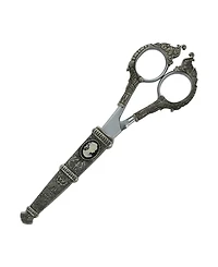 2028 Cameo and Flowers Scissors