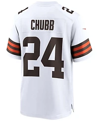 Nike Men's Nick Chubb White Cleveland Browns Game Jersey