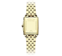 Raymond Weil Women's Swiss Toccata Diamond (1/5 ct. t.w.) Gold Pvd Stainless Steel Bracelet Watch 22.6x28.1mm