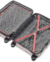 Karl Lagerfeld Chevron 25" Hardside Spinner