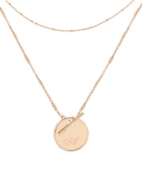 Women's Grace Layering Necklace Set - Rose Gold