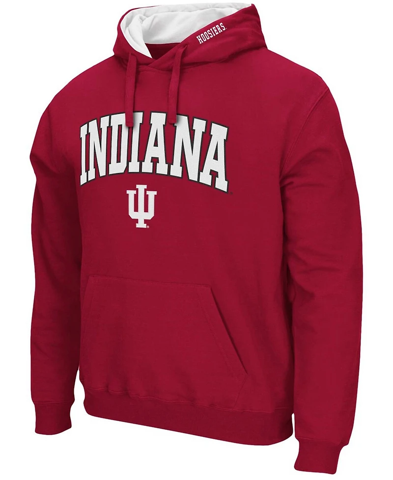 Men's Indiana Hoosiers Arch Logo 3.0 Pullover Hoodie