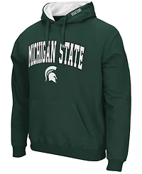 Men's Green Michigan State Spartans Arch Logo 3.0 Pullover Hoodie