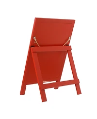 Glitzhome 24" Valentine's Wooden Truck Porch Sign and Standing Decor