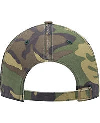 Men's Camo Chicago Cubs Team Clean Up Adjustable Hat