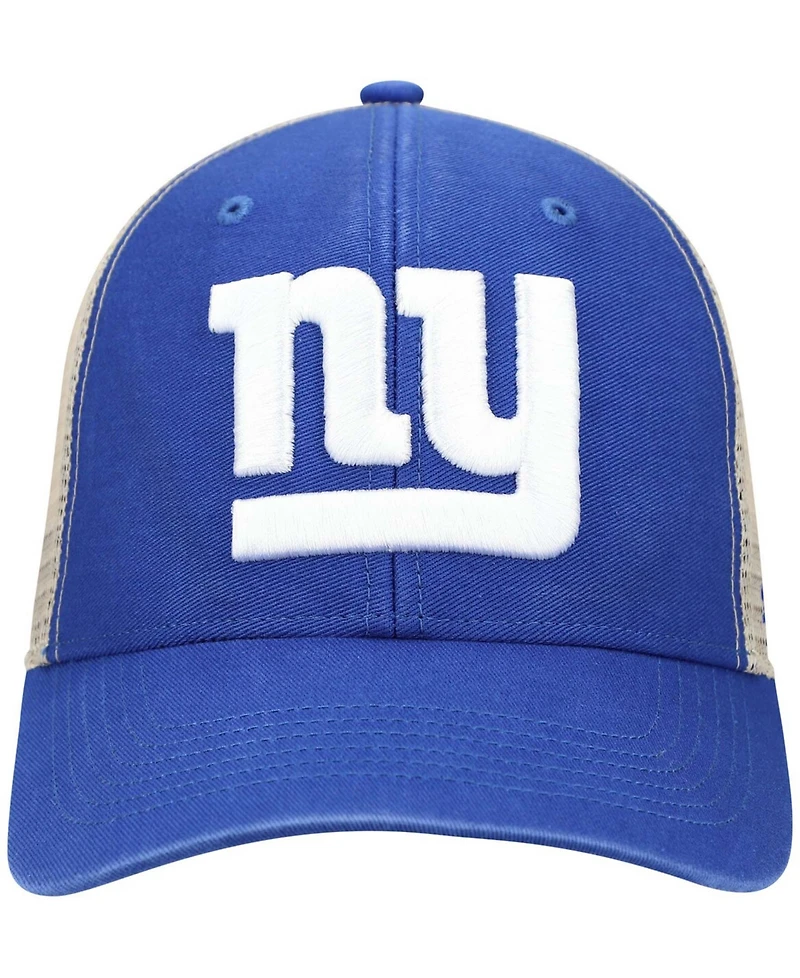 Men's Royal New York Giants Flagship Mvp Snapback Hat