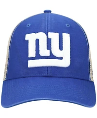 Men's Royal New York Giants Flagship Mvp Snapback Hat