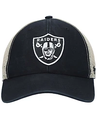 Men's Black Las Vegas Raiders Flagship Mvp Snapback Hat
