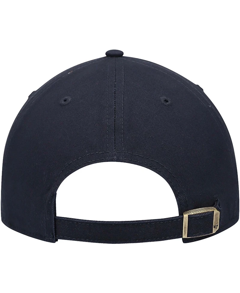 Women's Navy Milwaukee Brewers Team Miata Clean Up Adjustable Hat