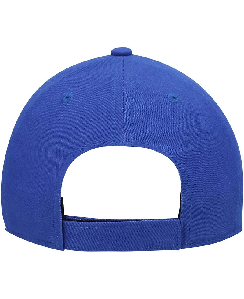 Boys Royal Los Angeles Rams Basic Secondary Mvp Adjustable Hat