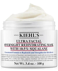 Kiehl's Since 1851 Ultra Facial Overnight Hydrating Mask With 10.5% Squalane, 3.4 oz.