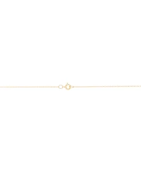 Onyx Square 18" Pendant Necklace in 14k Gold
