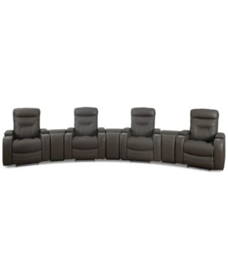 Jabarr Beyond Leather Theater Seating Created For Macys