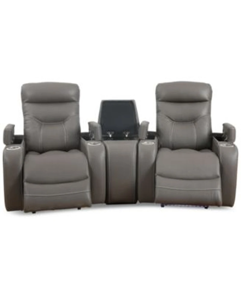 Jabarr Beyond Leather Theater Seating Created For Macys