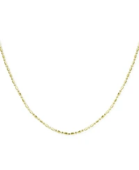 Giani Bernini Dot & Dash Link 18" Chain Necklace in 18k Gold-Plated Sterling Silver, Created for Macy's