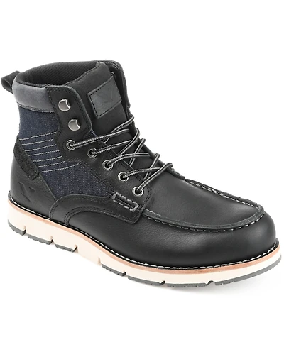 Territory Men's Mack 2.0 Cap Moc Toe Ankle Boots