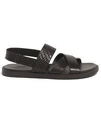 Anthony Veer Men's Mumbai Cross Strap Comfort Sandals