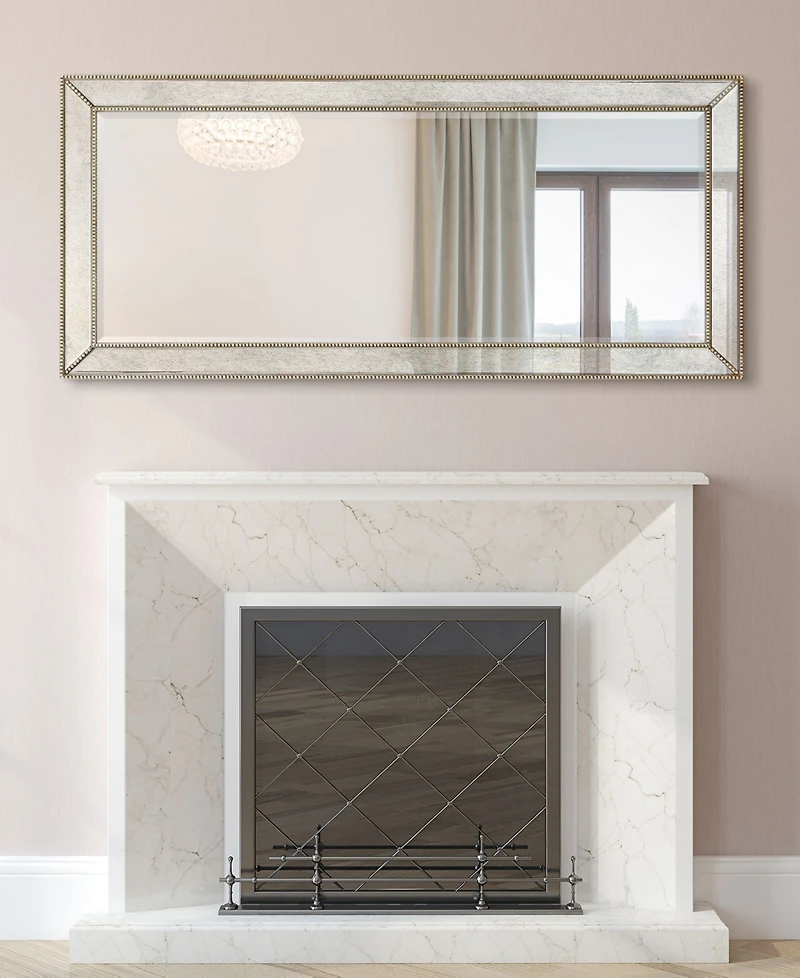 Empire Art Direct Solid Wood Frame Covered with Beveled Antique Mirror Panels