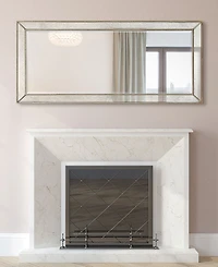 Empire Art Direct Solid Wood Frame Covered with Beveled Antique Mirror Panels