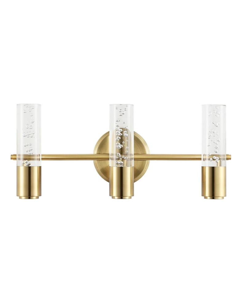 Bolha 3-Light Minimalist Modern Bubble Integrated Led Vanity Light