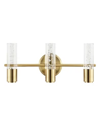 Bolha 3-Light Minimalist Modern Bubble Integrated Led Vanity Light