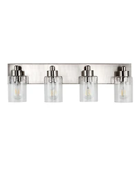 Irving 3-Light Seeded Modern Contemporary Led Vanity Light