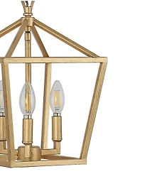 Ojai 3-Light Classic Modern Lantern Led Pendant