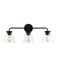 Kondo 3-Light Modern Farmhouse Iron Led Vanity