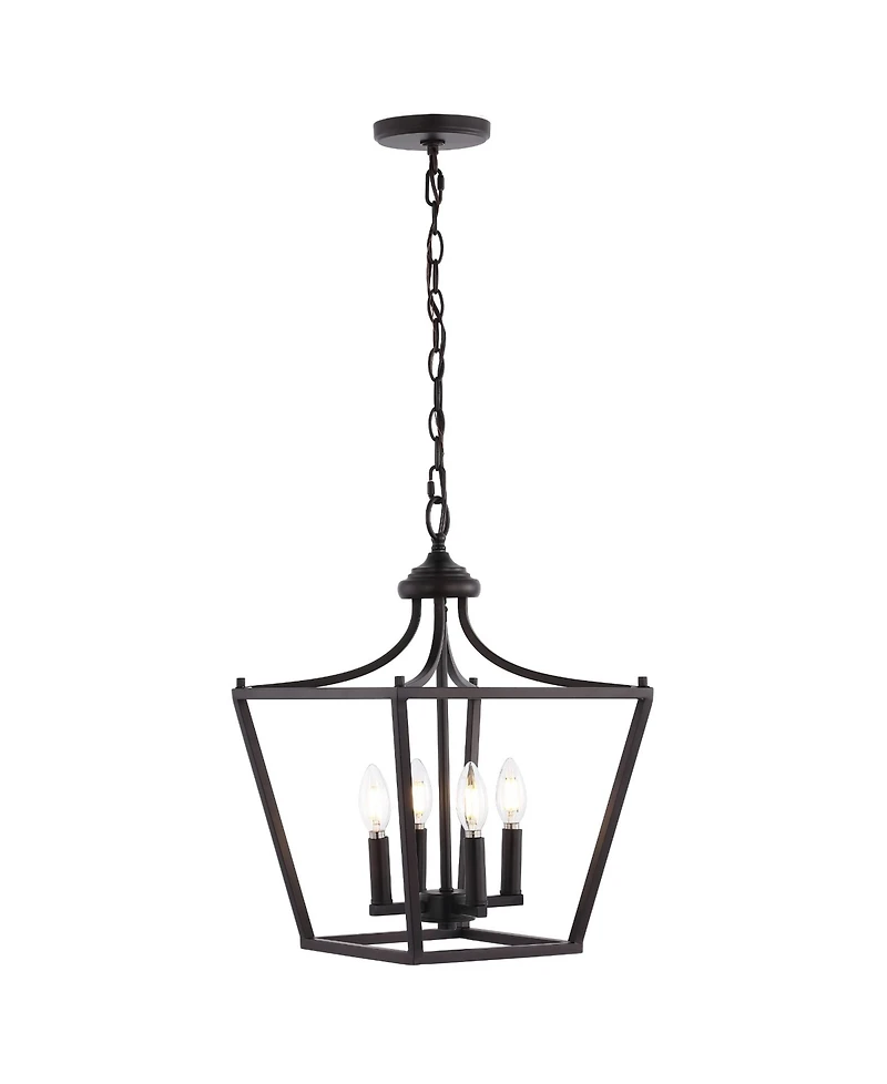 Camden -Light Iron Classic Midcentury Pendant Lantern