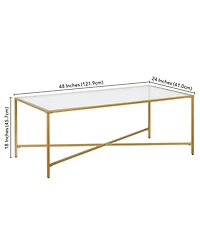 Henley Coffee Table, 48" x 24"