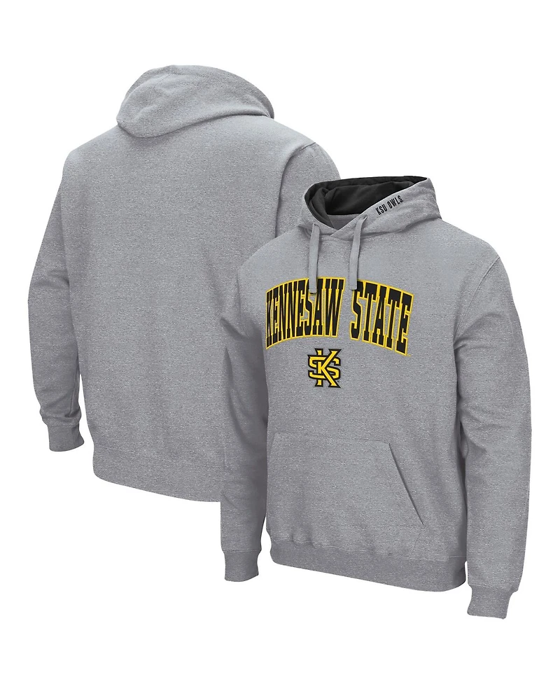 Colosseum Men's Kennesaw State Owls Arch and Logo Pullover Hoodie
