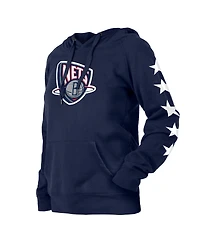 Women's Navy Brooklyn Nets 2021/22 City Edition Pullover Hoodie