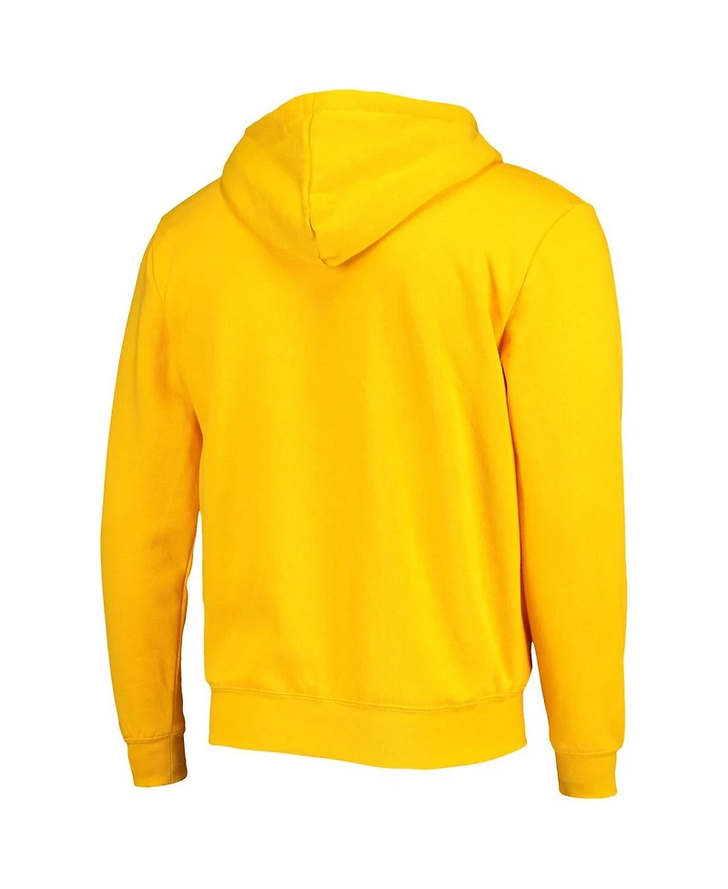 Men's Gold Missouri Tigers Arch Logo 3.0 Full-Zip Hoodie