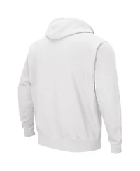 Men's Charcoal Miami University Redhawks Arch and Logo Pullover Hoodie