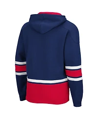 Men's Navy Ole Miss Rebels Lace Up 3.0 Pullover Hoodie