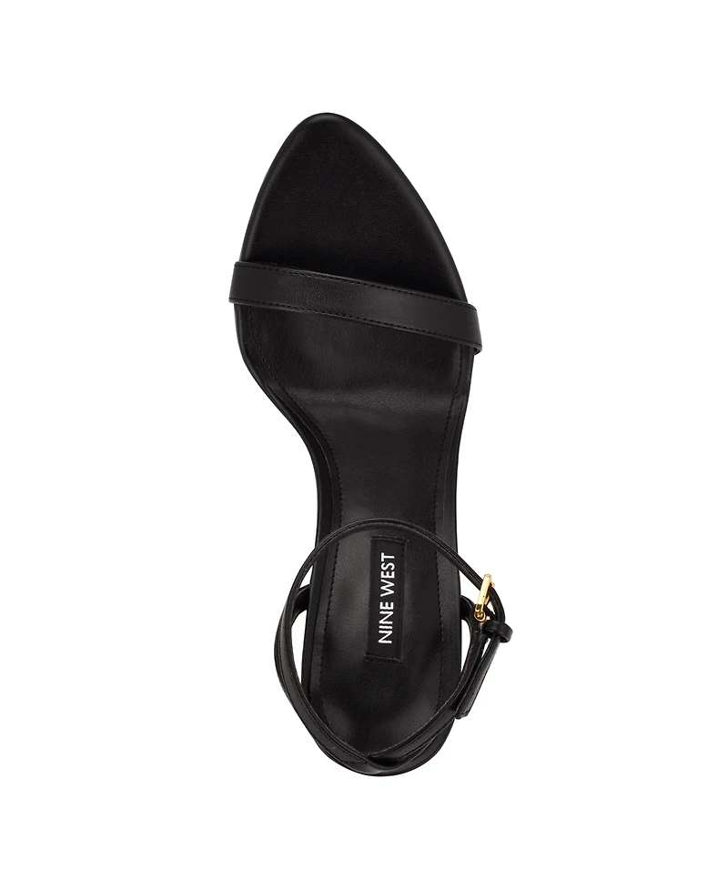 Nine West Women's Reina Ankle Strap Stiletto Sandals