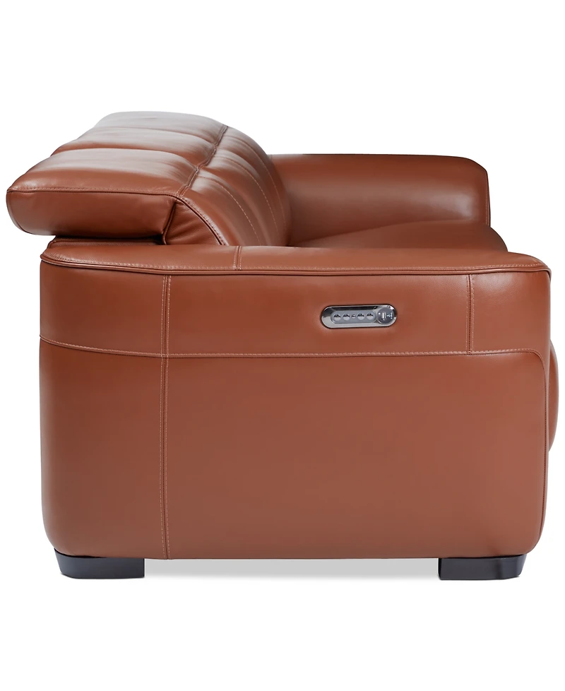 Lexanna -Pc. Leather Sofa with Power Motion Recliners