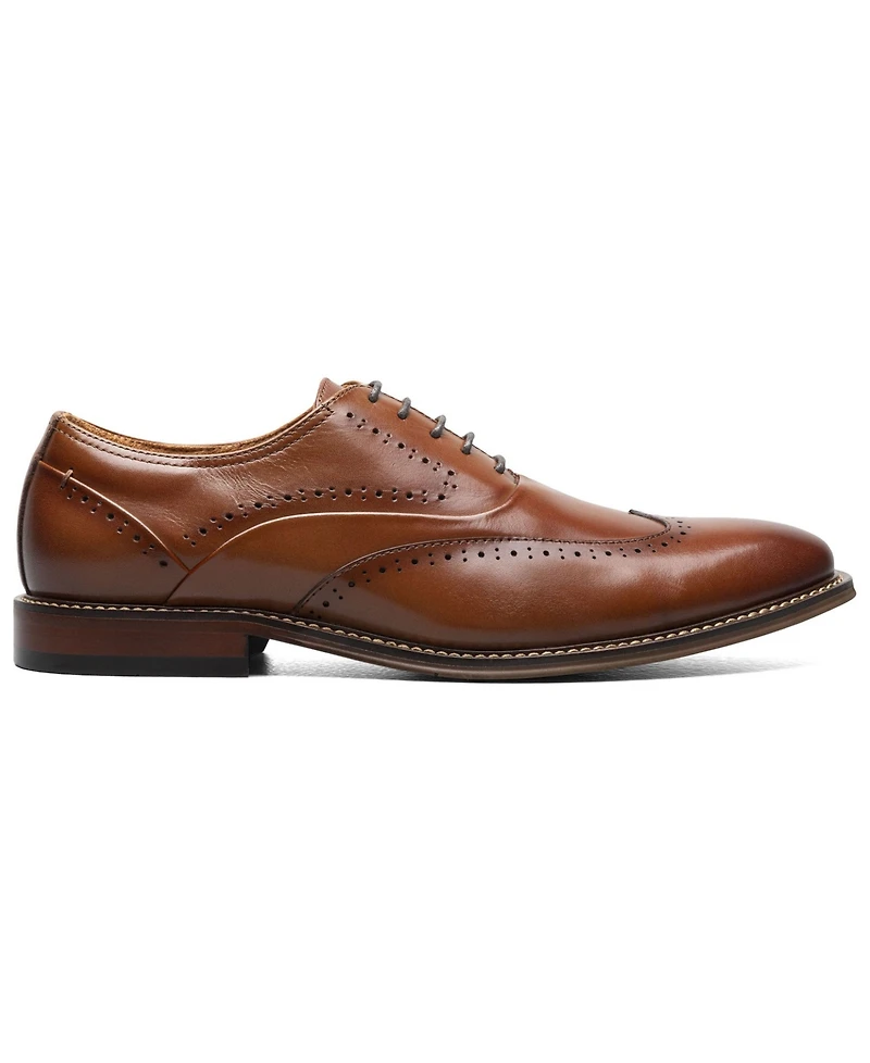 Stacy Adams Men's Macarthur Leather Wingtip Oxford Shoe