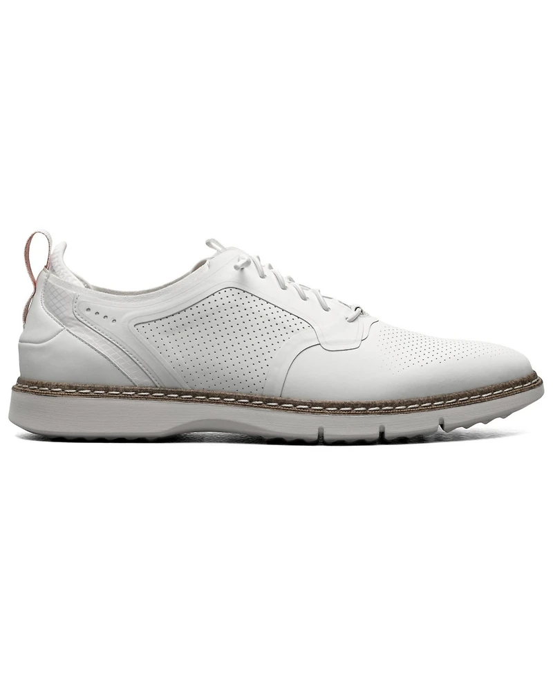 Stacy Adams Men's Synchro Plain Toe Elastic Lace Shoes