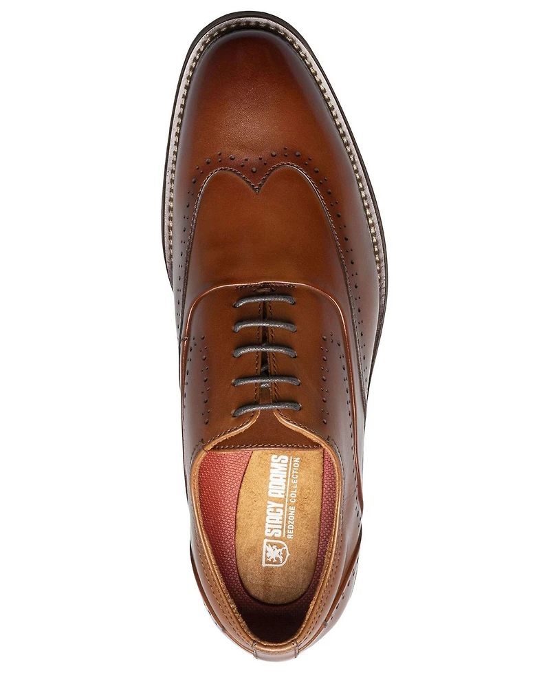 Stacy Adams Men's Macarthur Leather Wingtip Oxford Shoe