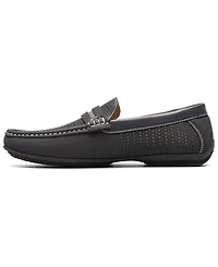Men's Corby Moccasin Toe Saddle Slip-on Loafer