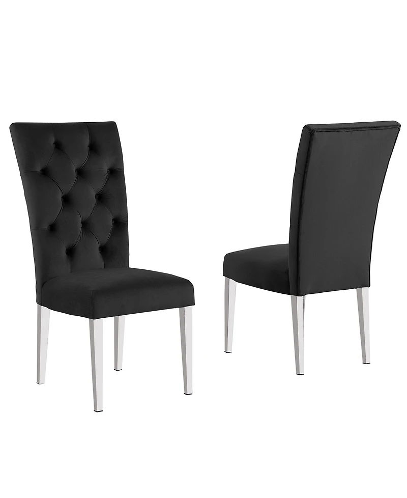 Layla Modern Upholstered Side Chairs