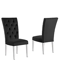 Layla Modern Upholstered Side Chairs