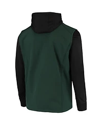 Men's Green, Black Green Bay Packers Alpha Full-Zip Jacket