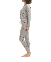 Tommy Hilfiger Women's Hacci Printed Pajama Set